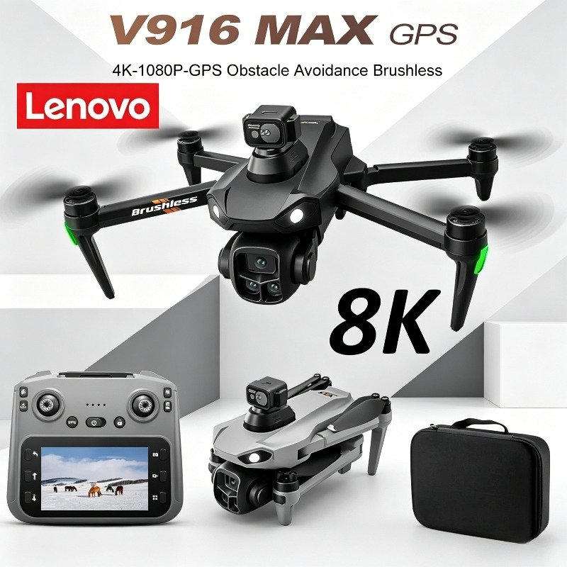 Drone Surveying - Dron Profesional Lenovo V916MAX 8K HD