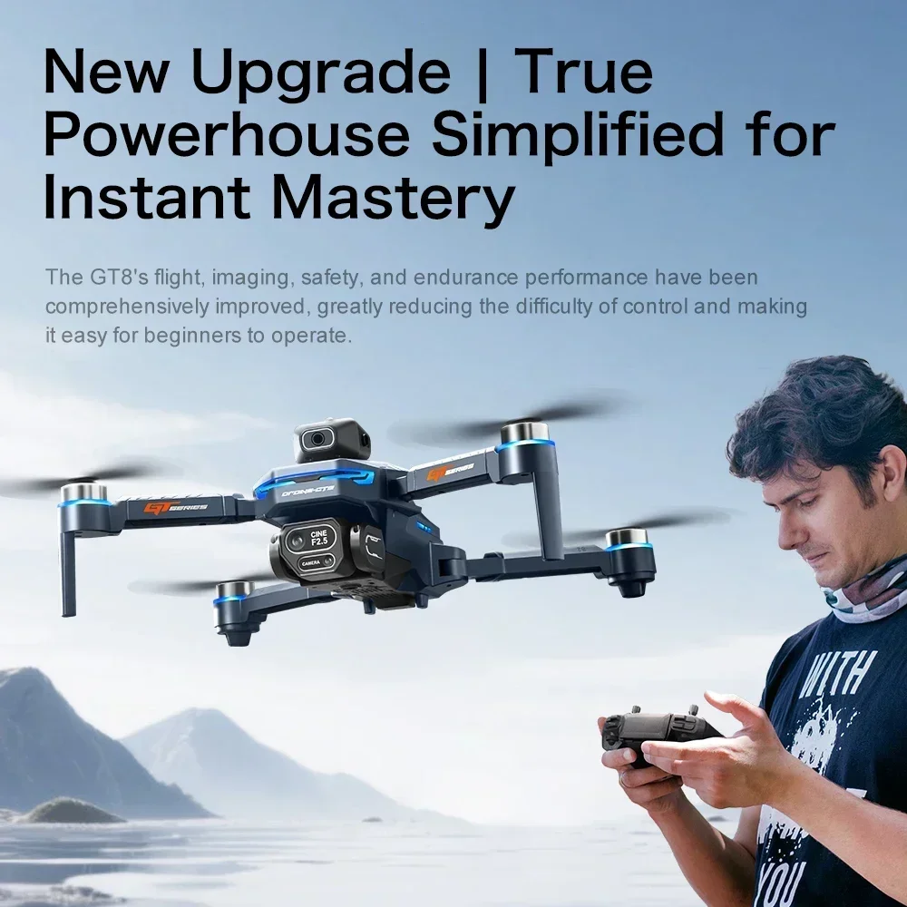 Drone 4K HD GT8 cámara para ev - Drone Thermal Imaging reseña y precio