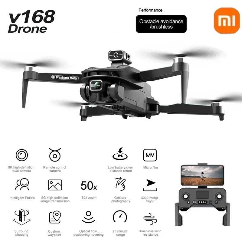 Dron GPS V168 Original, Cámara - Drone Surveying reseña y precio
