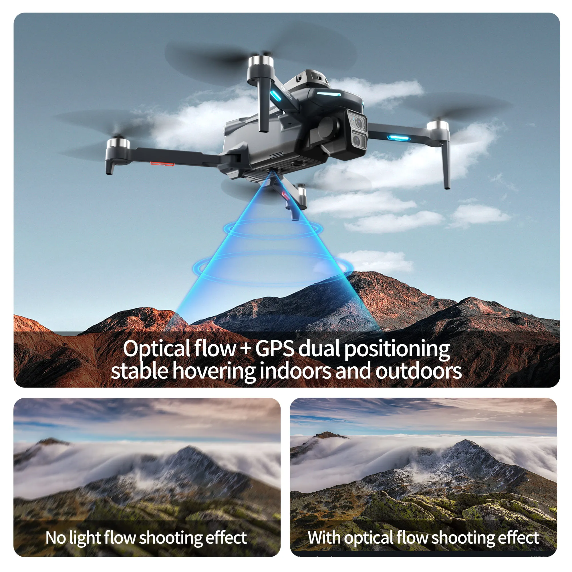 Dron GPS Original XT606 MAX 4k - Drone Surveying reseña y precio