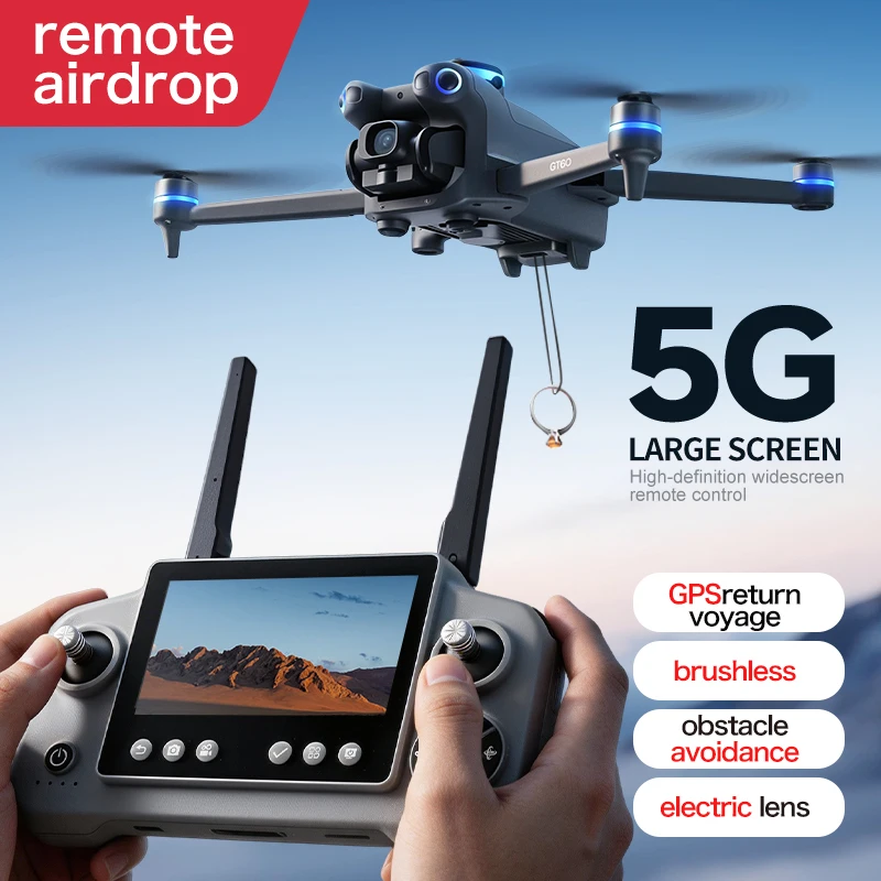 Dron con Cámara GT60 4K/6K/8K  - Drone Mapping reseña y precio