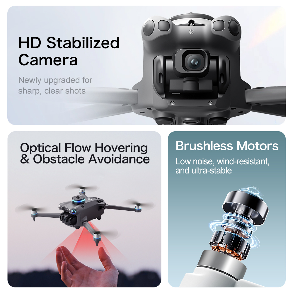 Dron Cuadricóptero RC Plegable - Drone Mapping reseña y precio