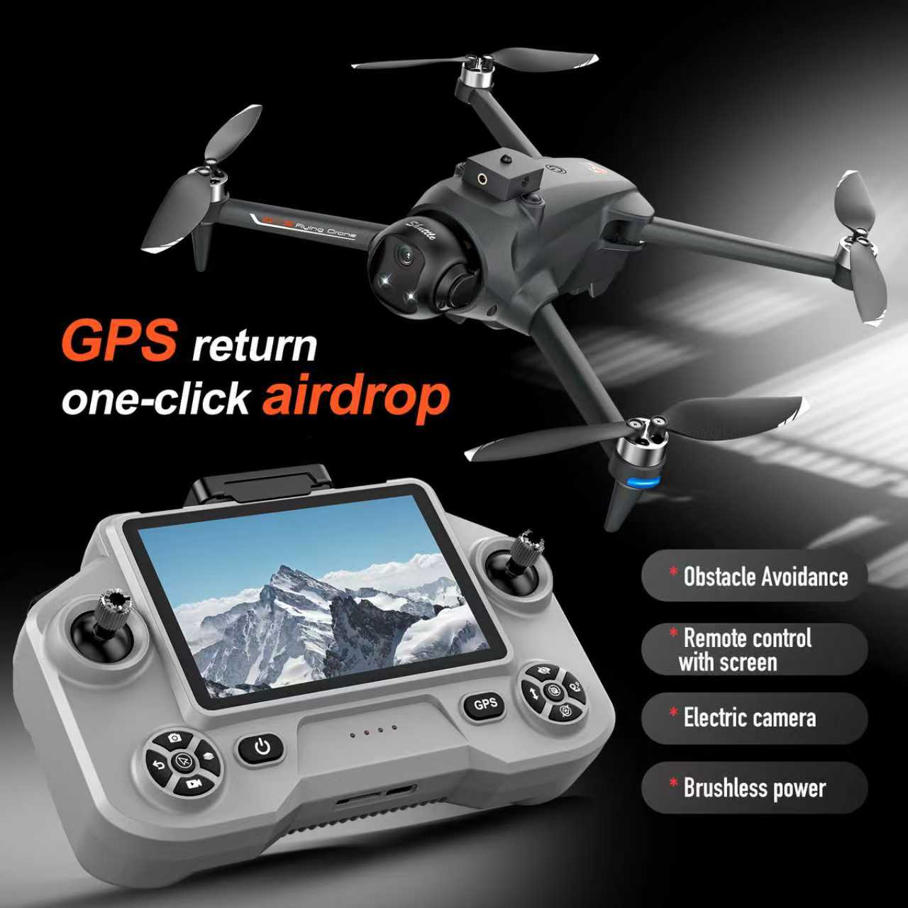 Dron Cuatricóptero FPV GPS YL0 - Drone Thermal Imaging reseña y precio