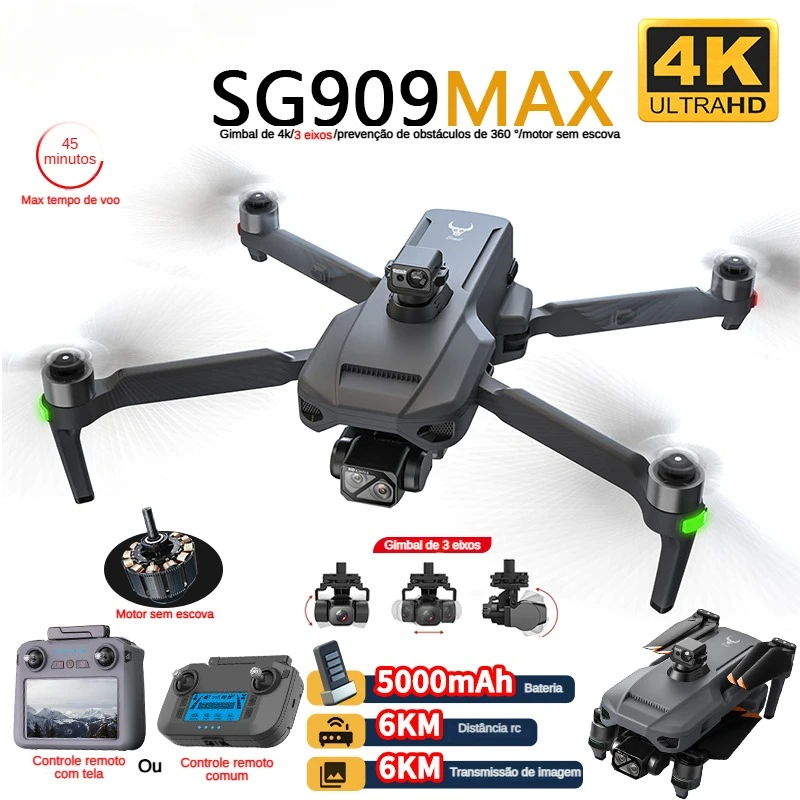 ZLL SG909 SG909MAX Dron profes - Drone Surveying reseña y precio